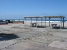New shaded, paved accessible picnic areas are right along the ocean at Silver Strand State Beach.